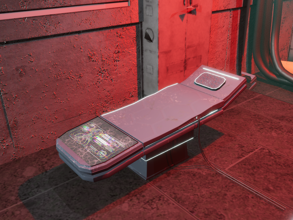 Charging Bed - find and use them to charge Anna's battery